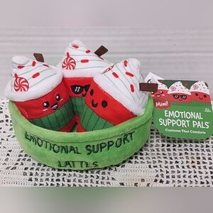 Emotional Support Pals Mini Lattes Plush Stuffed Animal